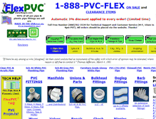 Tablet Screenshot of flexpvc.com